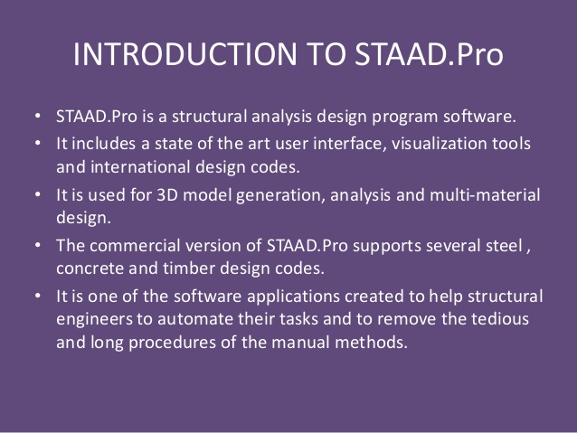staad pro student download
